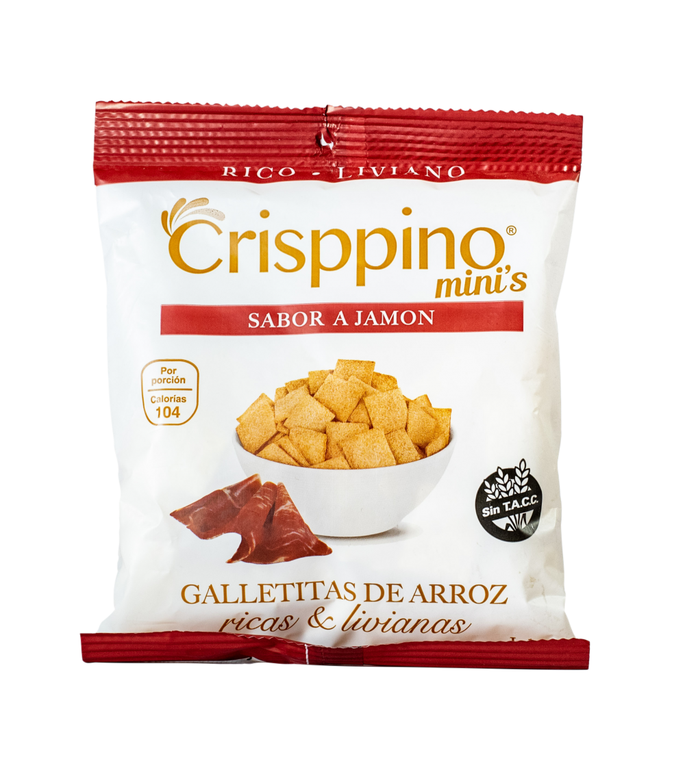 Galletas Mini de Jamón Crisppino