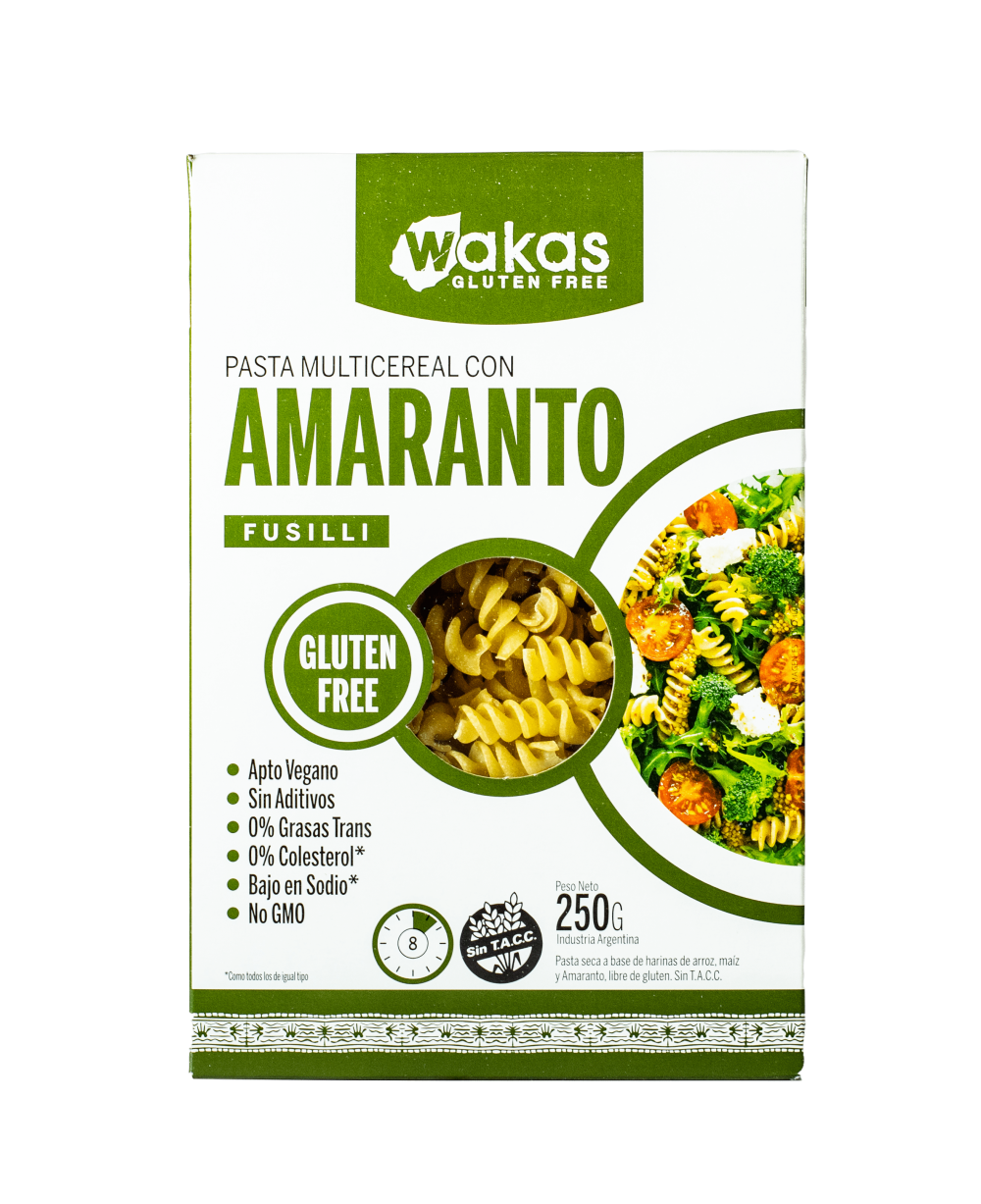 Fideos Multicereal Amaranto Wakas