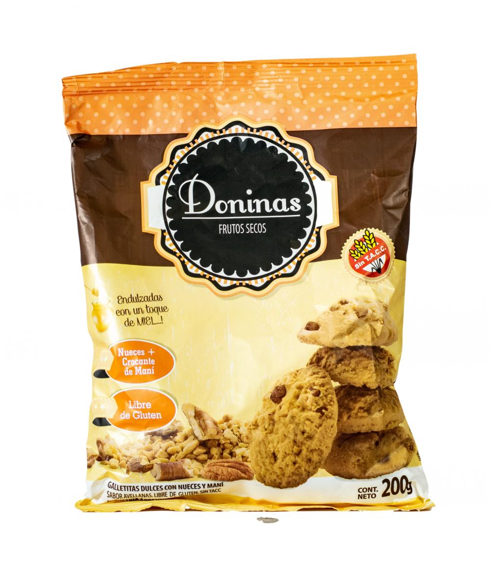Galletitas con frutos secos Doninas