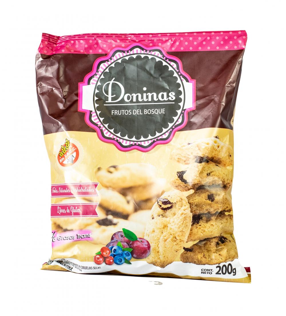 Galletitas sabor Frutos Del Bosque Doninas