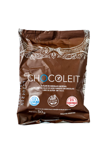 Alfajor de chocolate negro Chocoleit