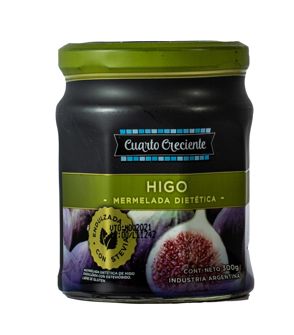 Mermelada Cuarto Creciente Higo con Stevia