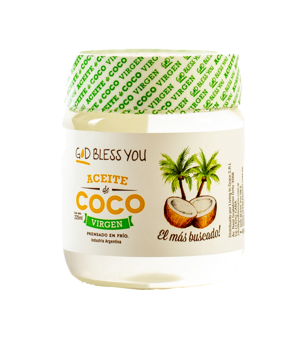Aceite de Coco Virgen God Bless You