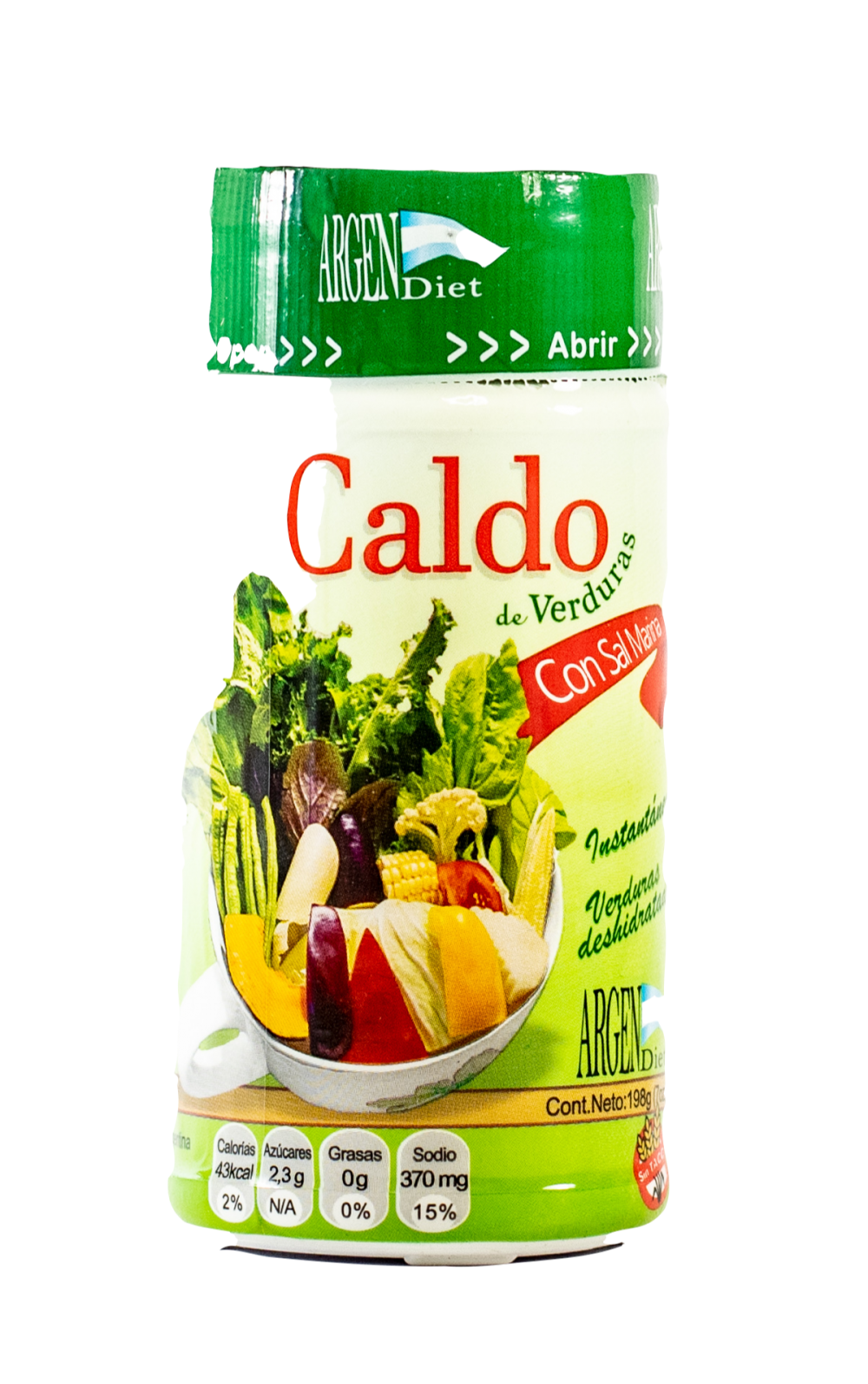 Caldo de Verdura con sal marina ArgenDiet