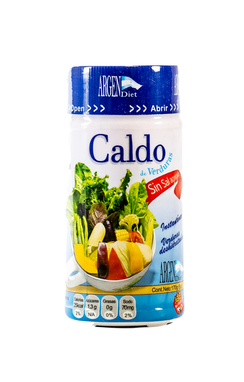 Caldo de Verdura sin sal ArgentDiet