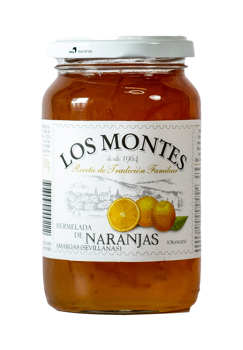 Mermelada De Naranjas Los Montes