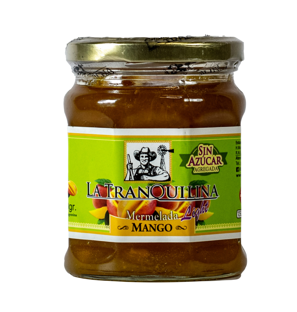 Mermelada de Mango light sin azúcar La Tranquilina