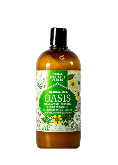 Crema de Enjuague para la Caspa Hierbas del Oasis