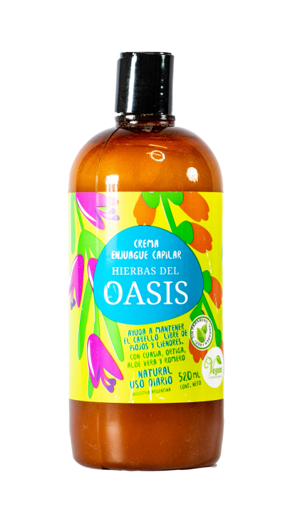 Crema de Enjuague libre de Piojos Hiebas del Oasis