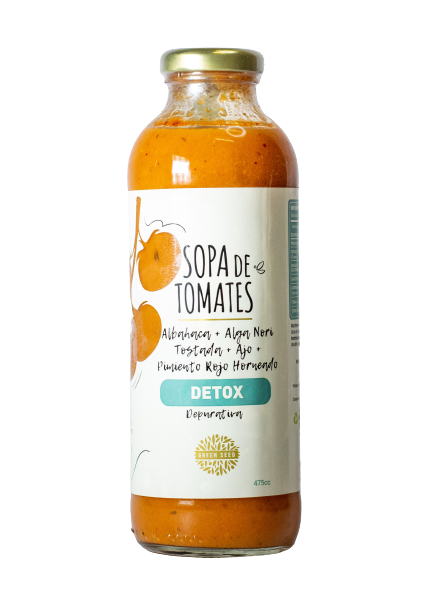 Sopa de tomates Detox Green Seed