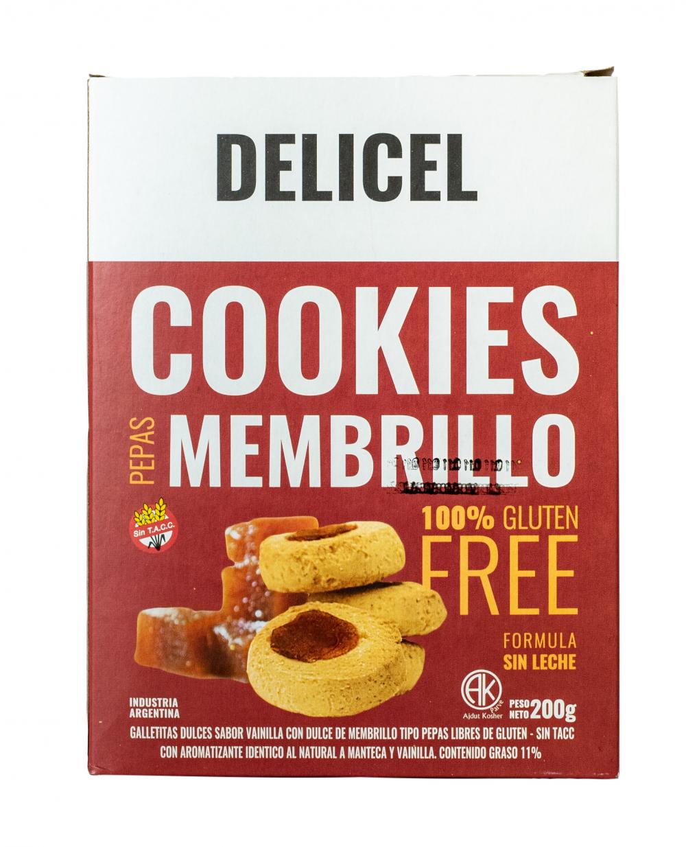Pepas de Membrillo Delicel