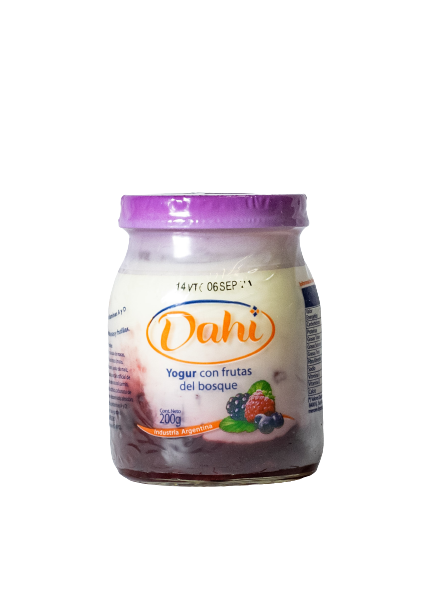 Yogurt Entero Con Frutos Del Bosque Dahi