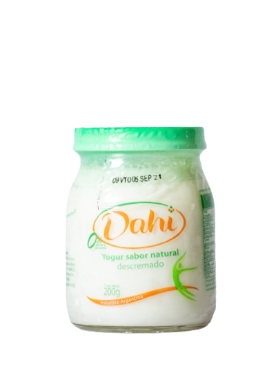Yogurt Descremado Natural Dahi
