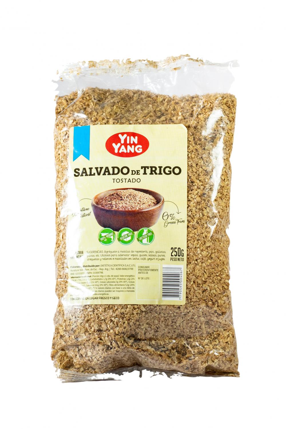 Salvado de Trigo Tostado Yin Yang