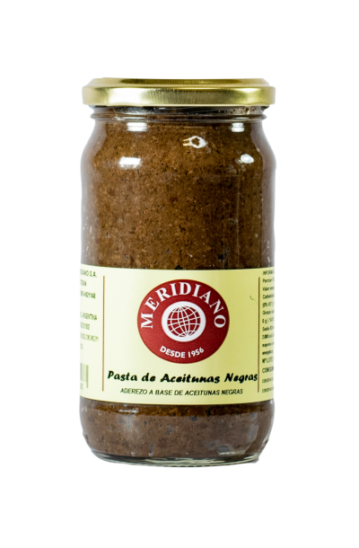 Pasta de aceitunas negras Meridiano