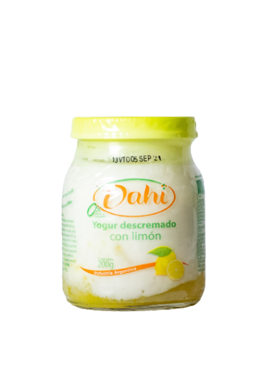 Yogurt Descremado Limón Dahi