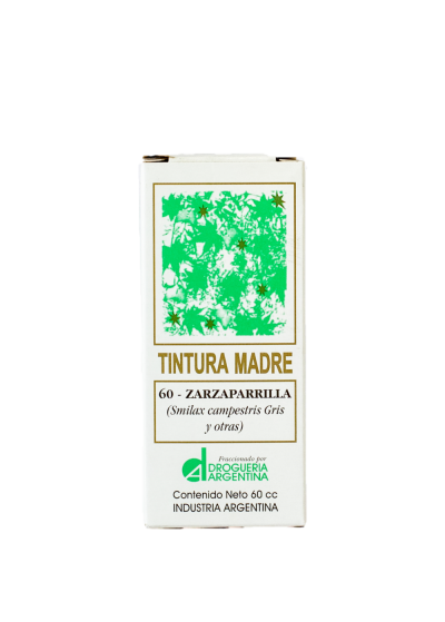 Tintura Madre Nro. 60 Droguería Argentina