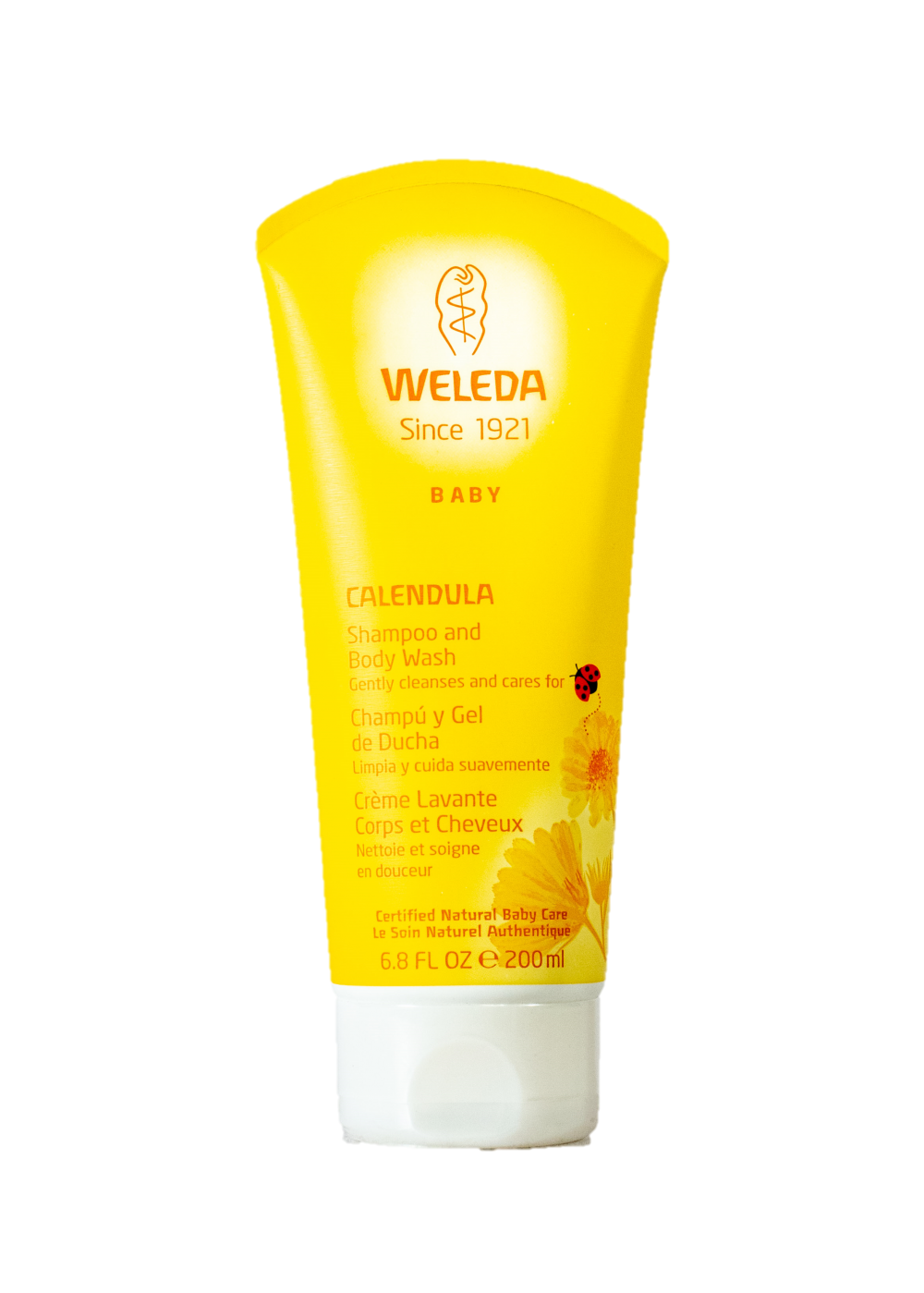 Shampoo y Gel de ducha de Caléndula para Bebe Weleda
