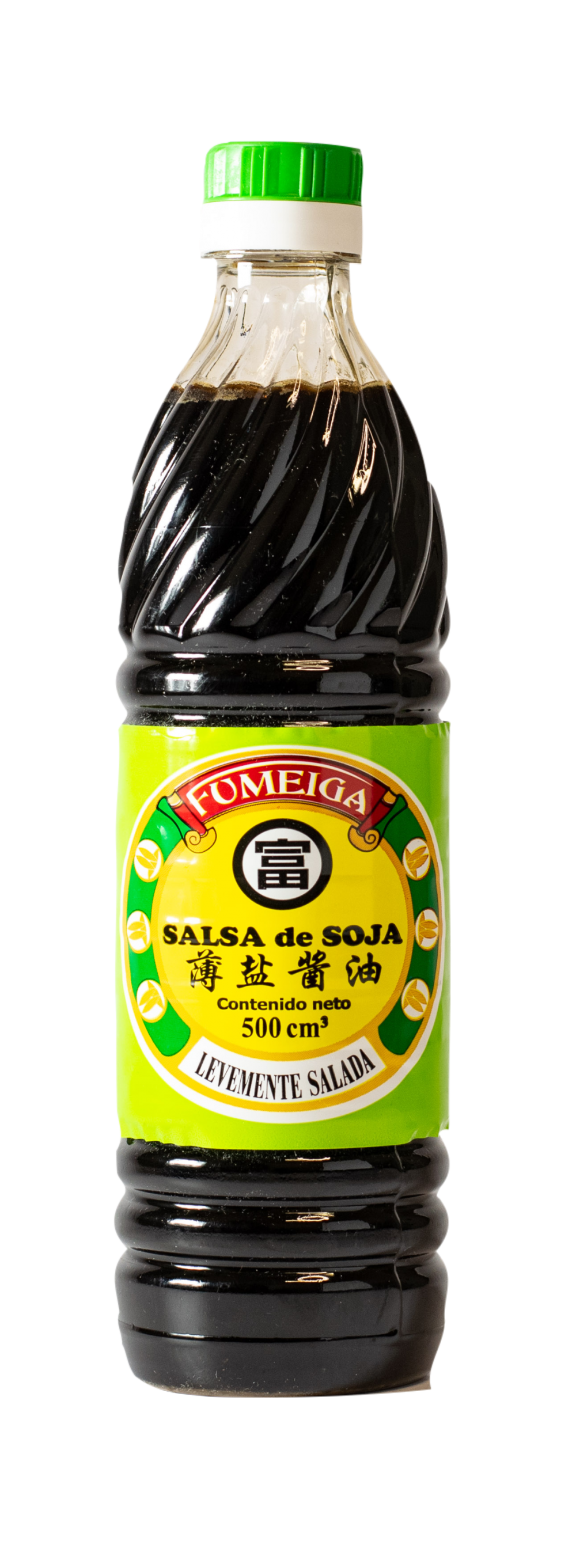 Salsa de soja levemente salada Fumeiga
