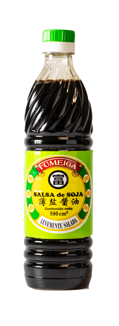 Salsa de soja levemente salada Fumeiga