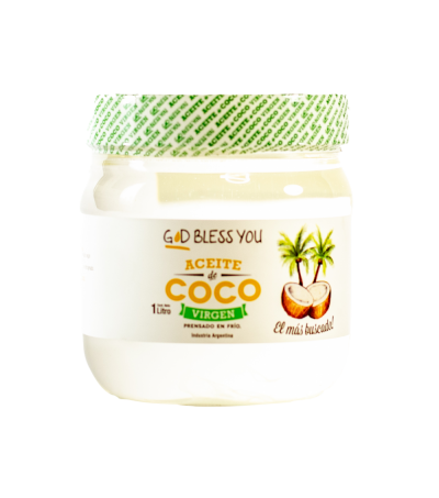 Aceite de Coco virgen God bless you