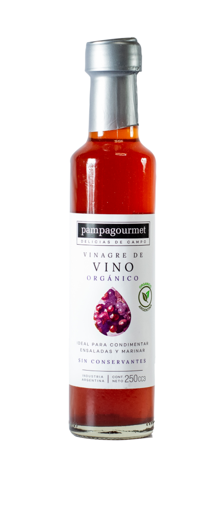 VINAGRE DE SIDRA DE MANZANA ORGÁNICO PAMPAGOURMET (250ml)