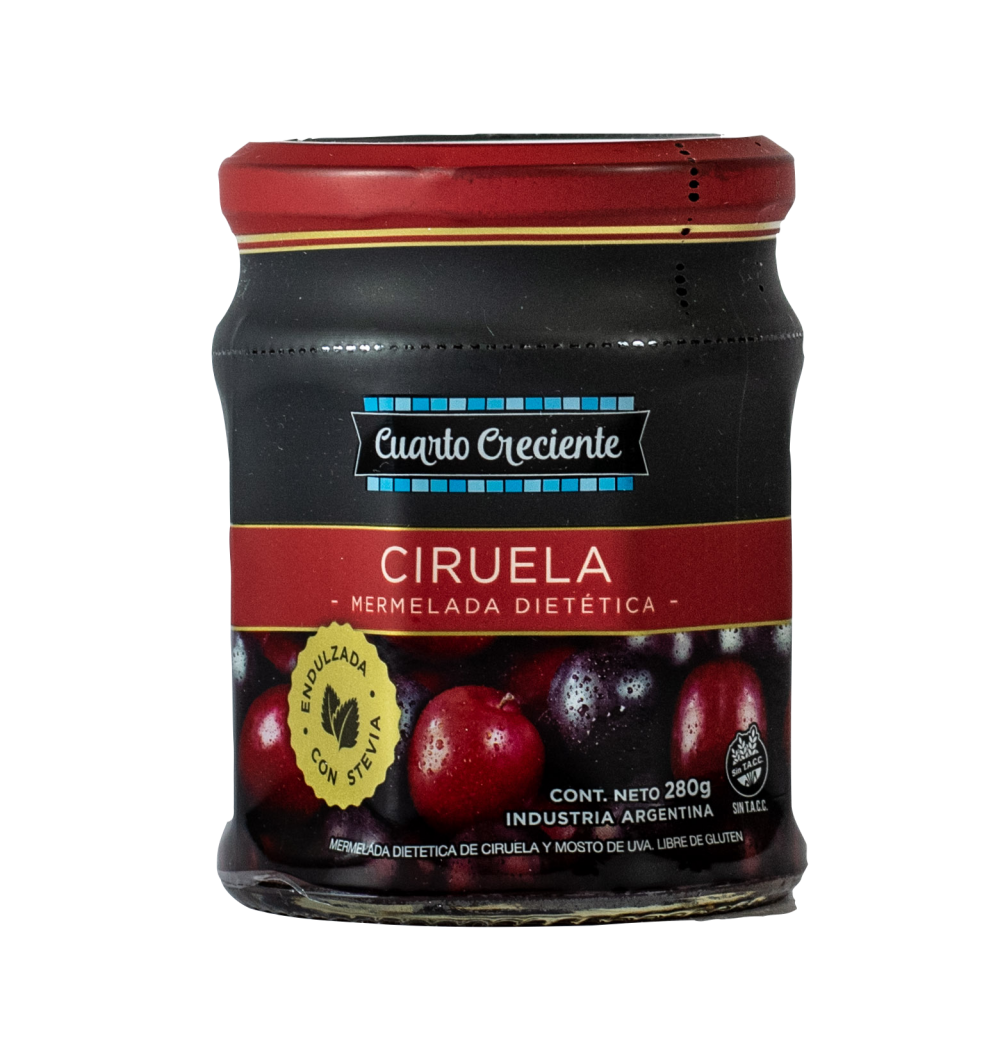 Mermelada Dietetica Ciruela Cuarto Creciente