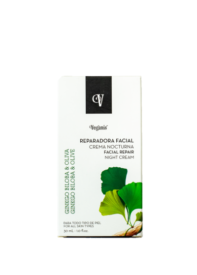 Crema Reparadora Facial Nocturna Veganis