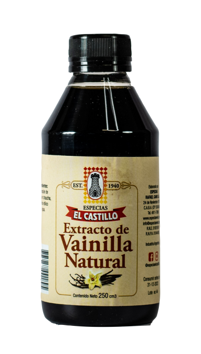 Extracto de Vainilla Natural El Castillo