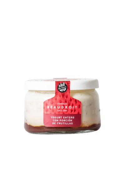 Yogurt entero de Frutillas Beaudroit