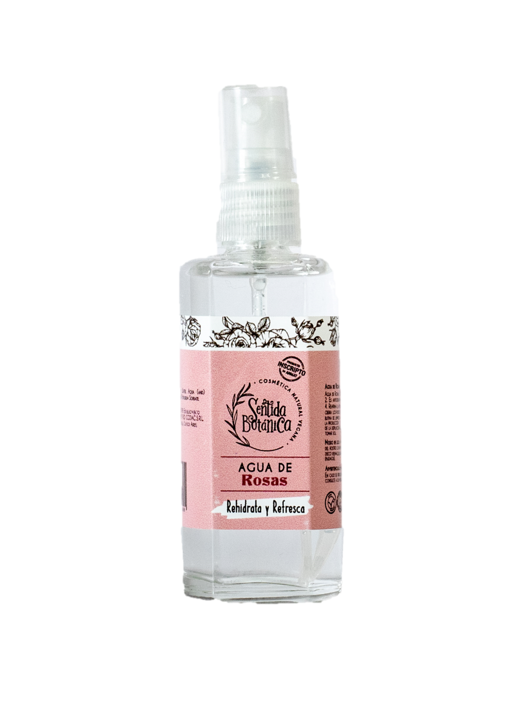Agua de Rosas Sentida Botanica