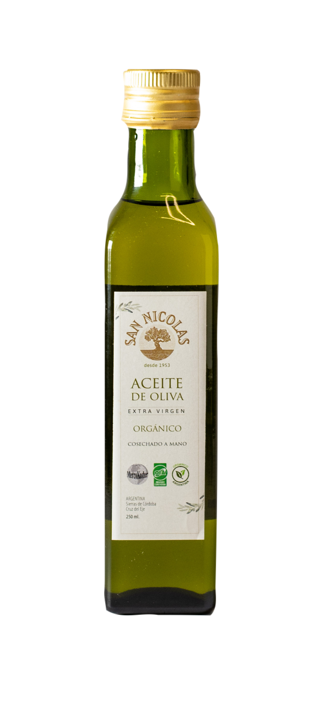 Aceite de Oliva Organico San Nicolas