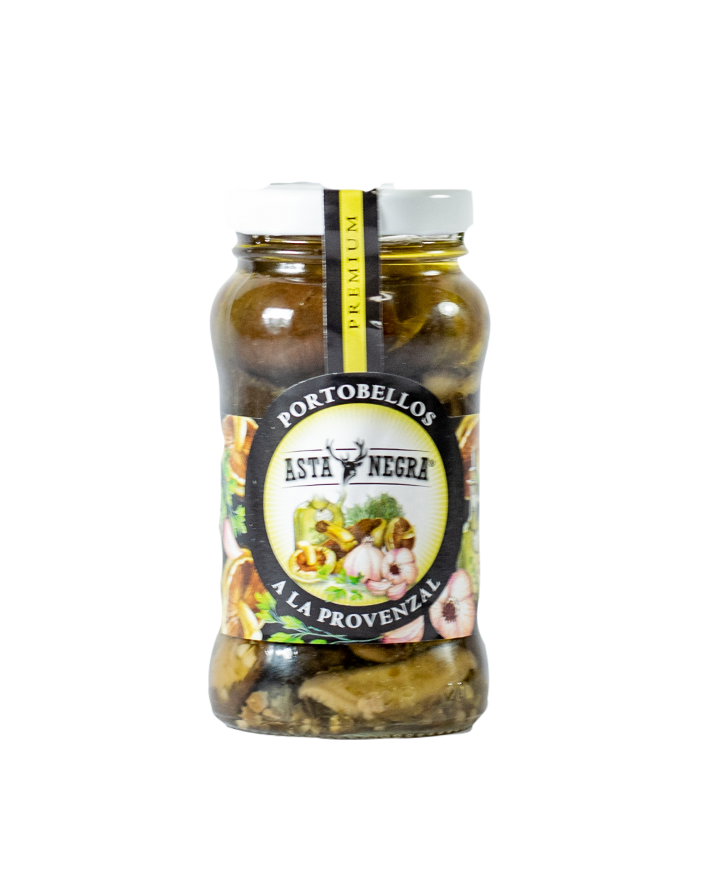Portobellos a la Provenzal  Asta Negra
