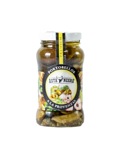 Portobellos a la Provenzal  Asta Negra