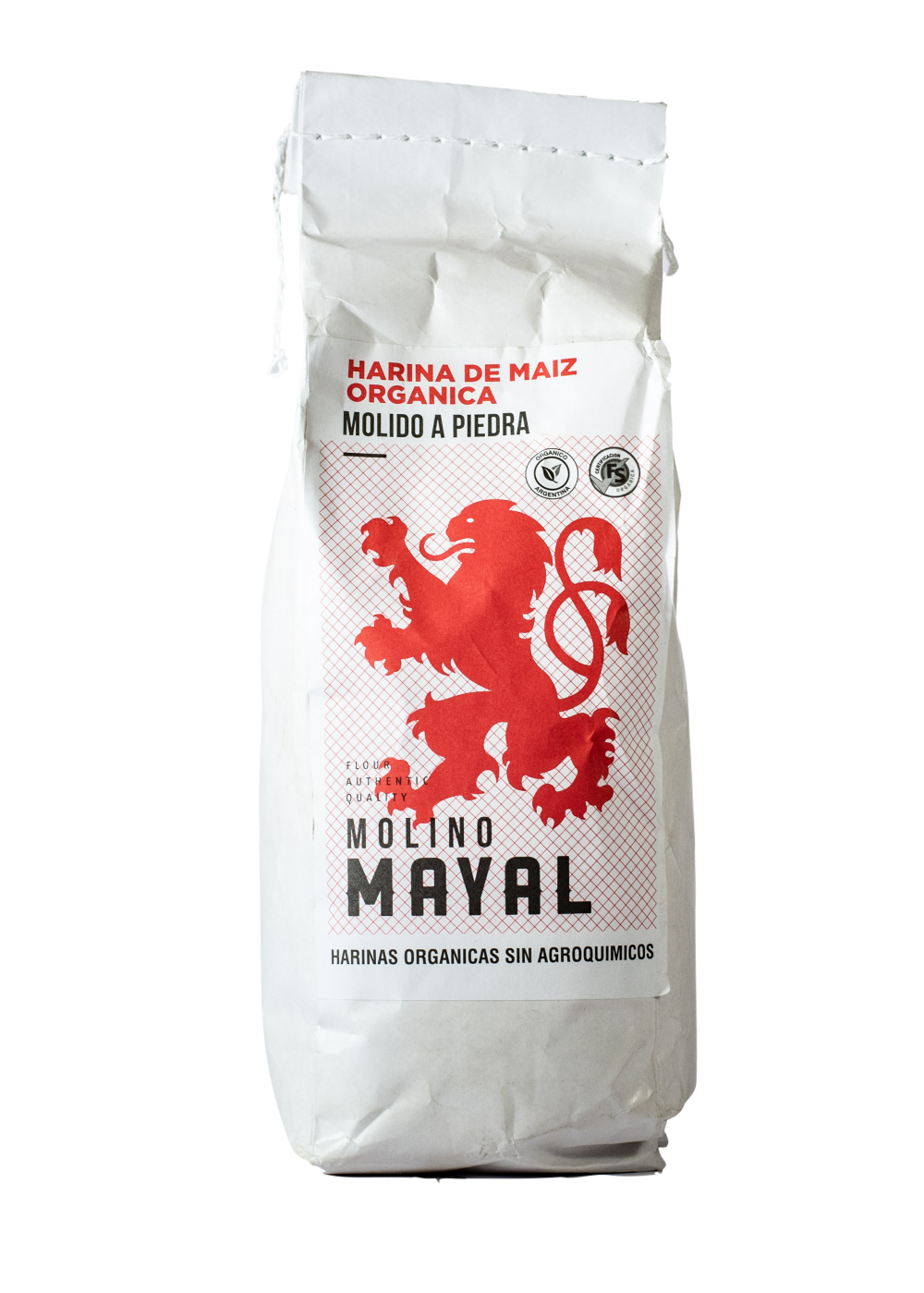 Harina de Maiz Organica Molino Mayal 1kg