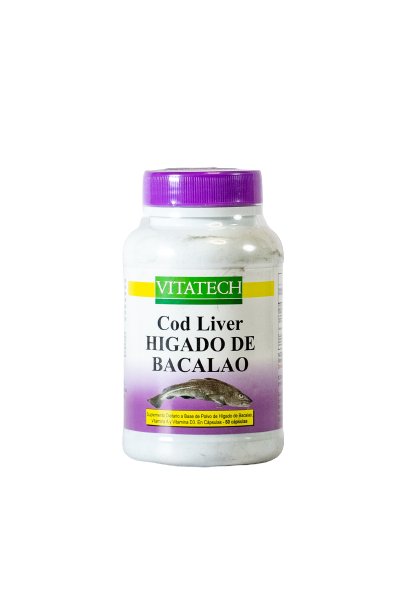 Cod Liver Higado de Bacalao Vitatech