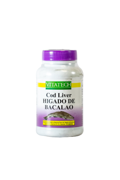 Cod Liver Higado de Bacalao Vitatech