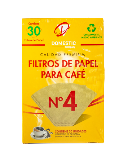 Filtro de Papel para Café Nro. 4 Domestic